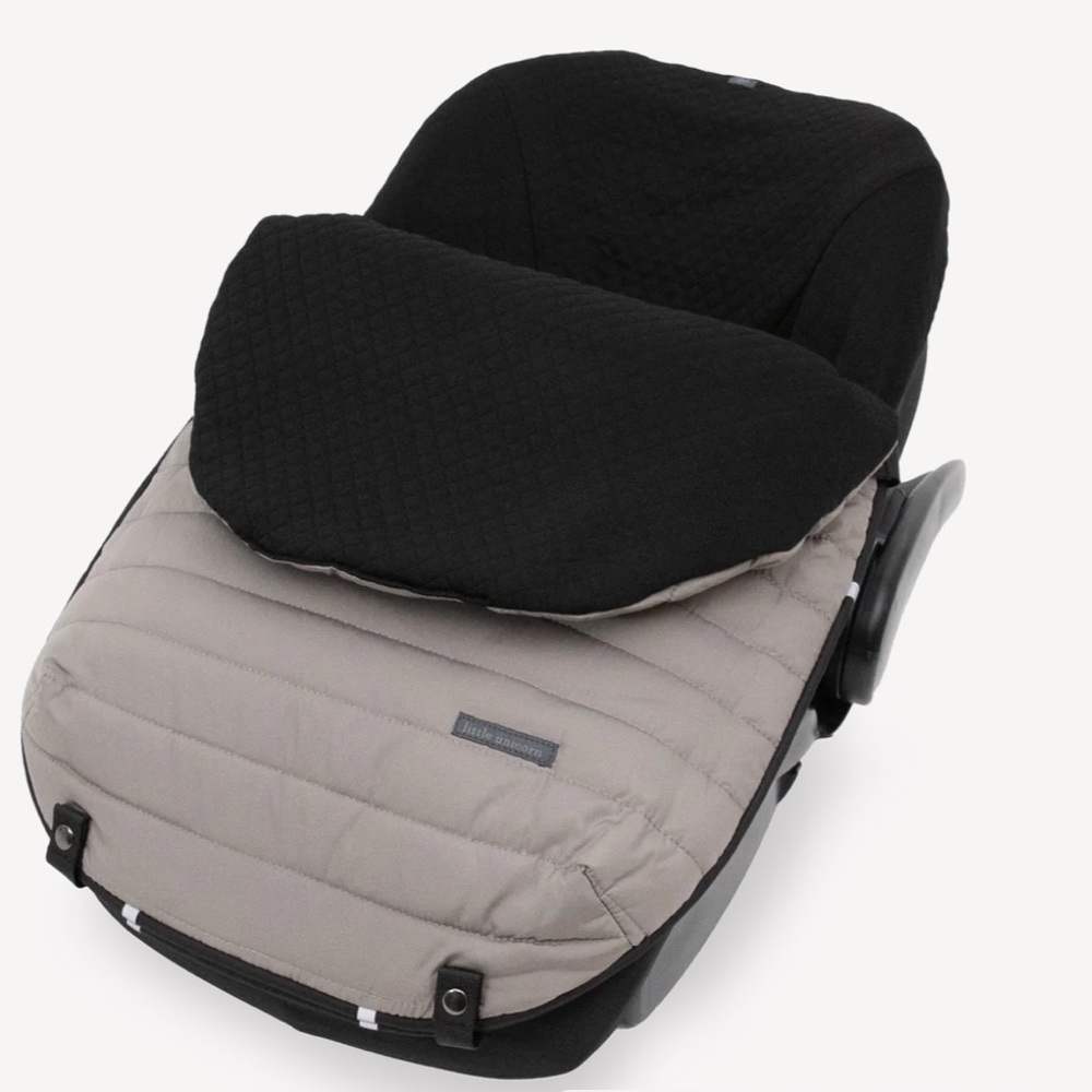 Little Unicorn Car Seat Footmuff in Mushrooms color • NIB